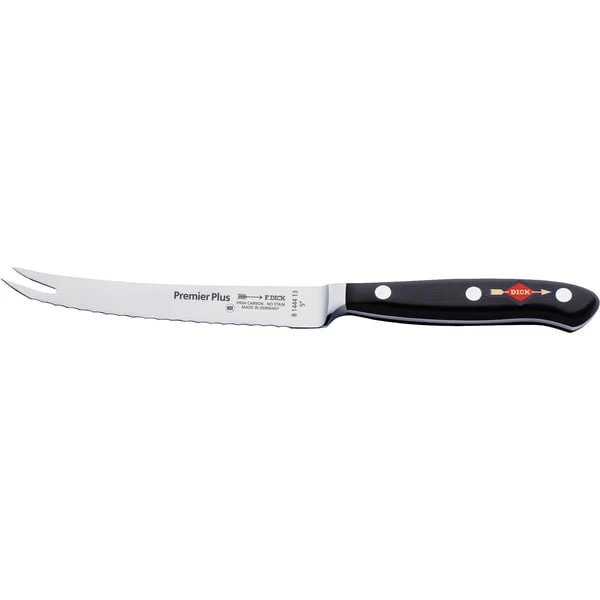 DICK Premier Plus Tomaten-/ Allzweckmesser Wellenschliff, 13cm 1 DICK Premier Plus Tomaten-/ Allzweckmesser Wellenschliff, 13cm