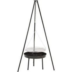 Easy Camp Lagerfeuer-Dreibein Deluxe, Holzkohlegrill