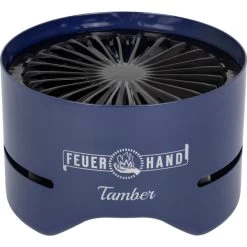 Feuerhand Tisch-Holzkohlegrill Tamber, Cobalt Blue -Grillmeister Deutschland Verkaufs-Shop Feuerhand Tisch Holzkohlegrill Tamber Cobalt Blue@@1855411 2
