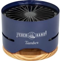 Feuerhand Tisch-Holzkohlegrill Tamber, Cobalt Blue -Grillmeister Deutschland Verkaufs-Shop Feuerhand Tisch Holzkohlegrill Tamber Cobalt Blue@@1855411 3