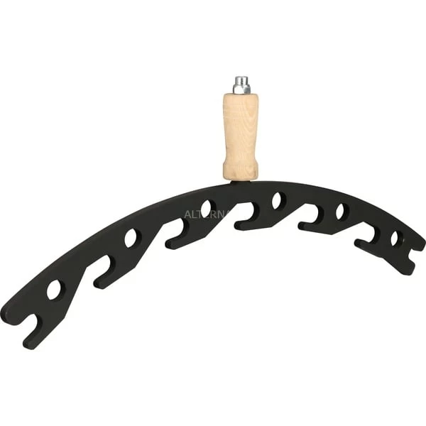 Joe´s Barbeque Massiver Deckelhalter (groß), Halterung 1 Joe´s Barbeque Massiver Deckelhalter (groß), Halterung