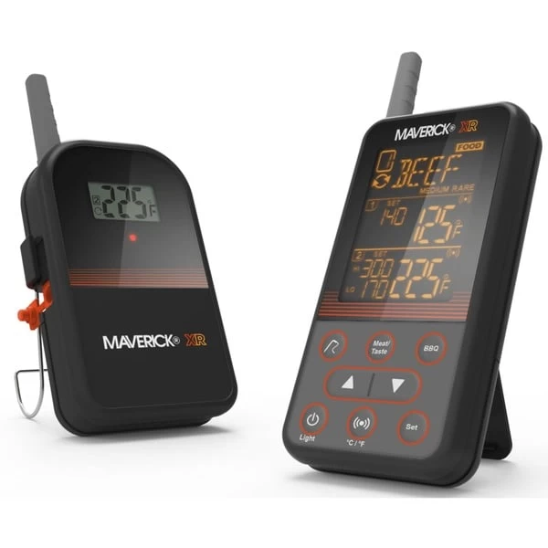Maverick Extended Range BBQ & Meat Funkthermometer XR-40 1 Maverick Extended Range BBQ & Meat Funkthermometer XR-40