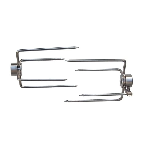 Moesta Rotisserie-Set Für Smokin' PizzaRing, Für 47cm + 50cm Kugelgrill, Grillspieß – Bild 3