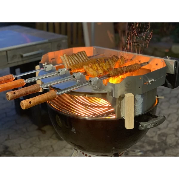 Moesta Turnado Set Für 57cm / 60cm Grills, Spieß – Bild 7