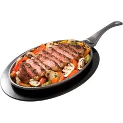 Napoleon Gusseisen-Pfanne + Untersetzer -Grillmeister Deutschland Verkaufs-Shop Napoleon Gusseisen Pfanne Untersetzer@@9ggzzn0j 5