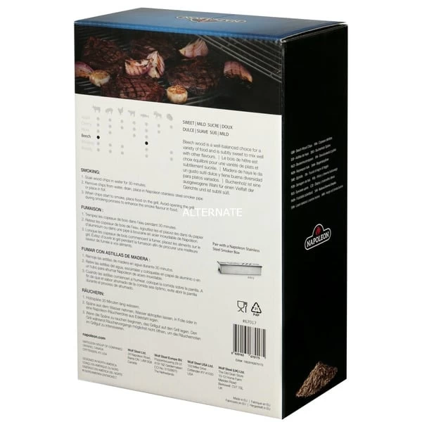 Napoleon Holz-Räucherchips Buche 2 Napoleon Holz-Räucherchips Buche – Bild 2
