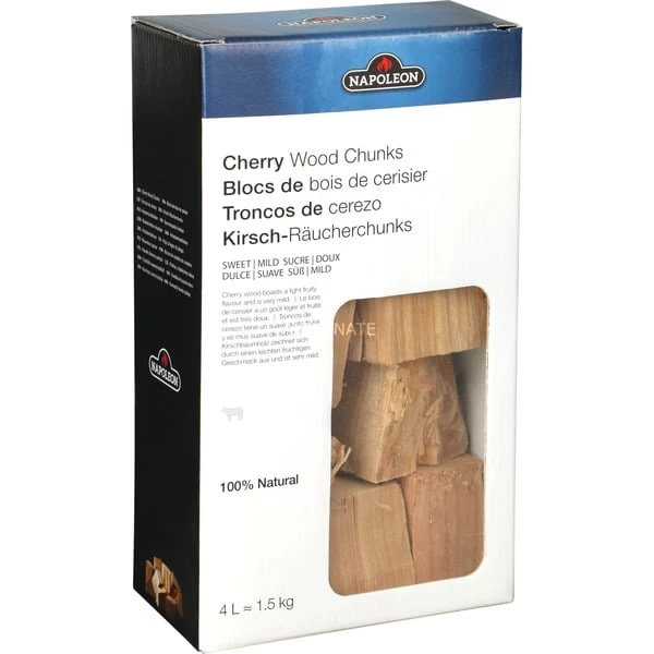 Napoleon Holz-Räucherchunks Kirsche, Räucherchips 1 Napoleon Holz-Räucherchunks Kirsche, Räucherchips
