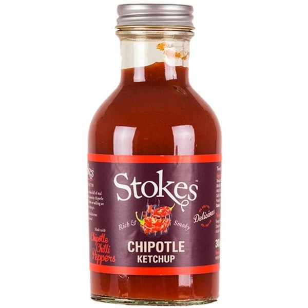 Stokes Sauces Chipotle Ketchup, Sauce 1 Stokes Sauces Chipotle Ketchup, Sauce
