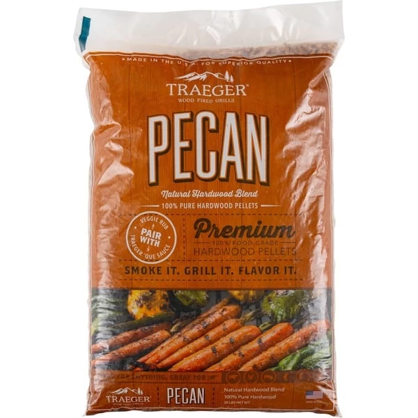 Traeger Hartholz Pellets PECANNUSS 9kg, Brennstoff 1 Traeger Hartholz Pellets PECANNUSS 9kg, Brennstoff